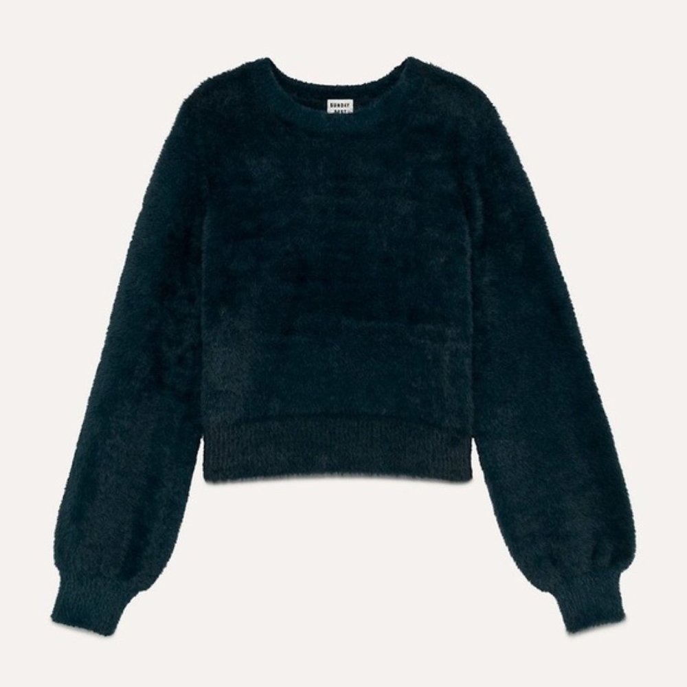 ARITZIA sunday best fuzzy kitten sweater